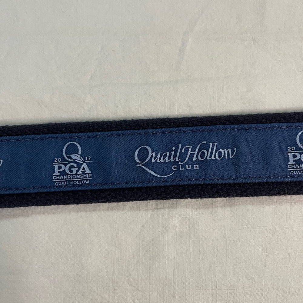 Vineyard Vines Quail Hollow PGA belt